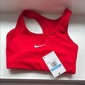 Nike Red Sports Bra